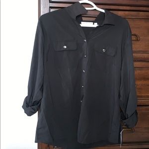 Black Button Up Shirt